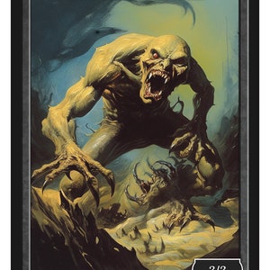 Horror Token Series 2 of Givememana&#39;s Tokens  Magic the Gathering  Limited Edition