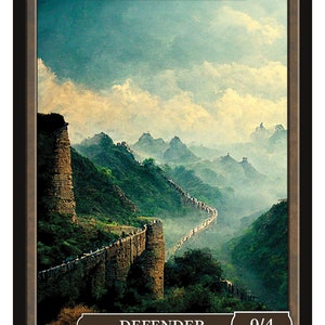 Wall Token  Series 2 of Givememana&#39;s Tokens  Magic the Gathering  Limited Edition