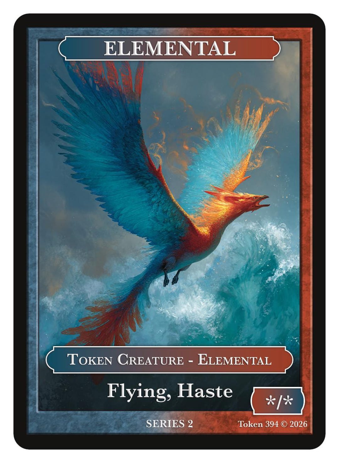 Elemental Token Series 2 of Givememana's Tokens Magic the Gathering ...