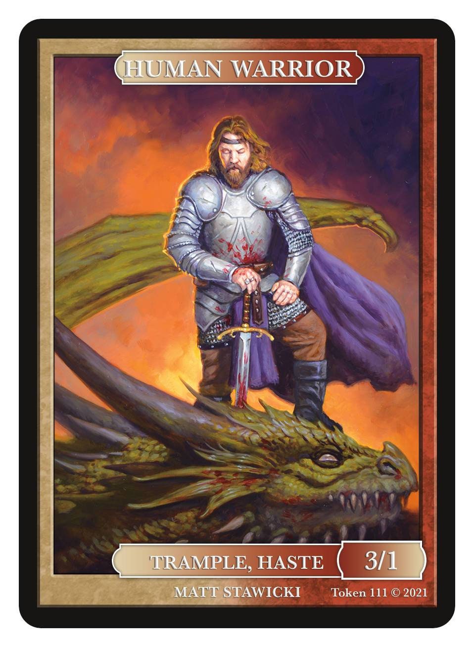 Germ 0/0 Token - Artist Matt Stawicki - MTG Magic The Gathering - Givememana
