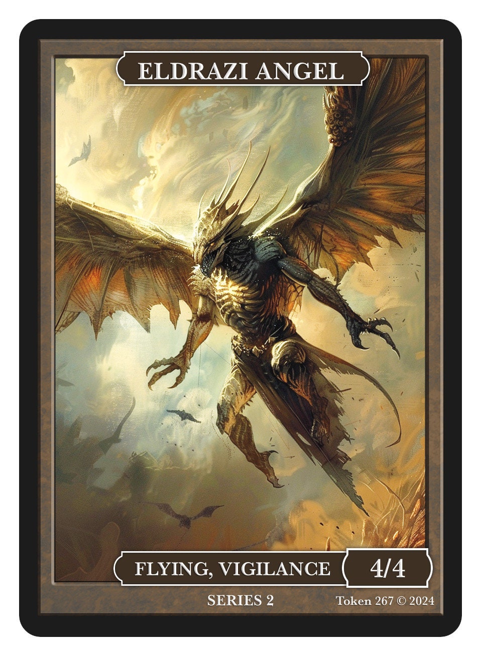 Halfling Token – Givememana Tokens Series 2 – Magic The Gathering MTG White Creature Token