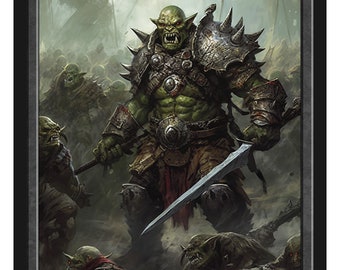 Orc Army Token Series 2 of Givememana's Tokens  Magic the Gathering  Limited Edition