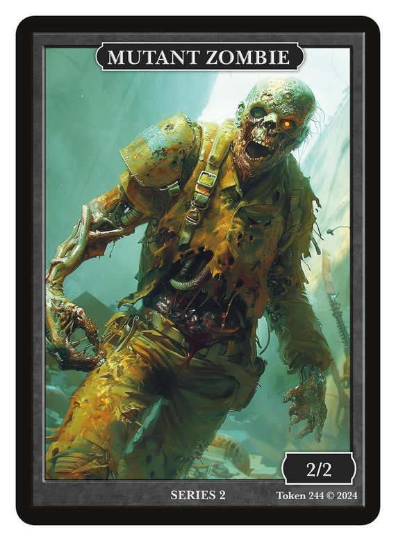 ミュータントゾンビトークン フォールアウトシリーズ Givememanaの