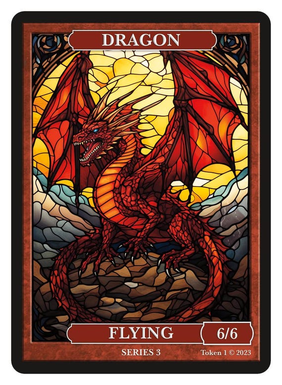 Wurm Token, Arte Di David Day Magic The Gathering Givememana's Tokens Limited Edition - Italia - Foto 11
