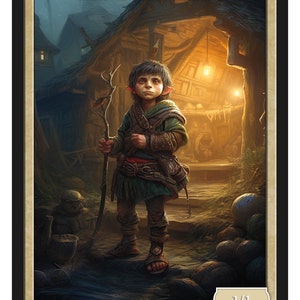 Halfling Token Series 2 van Givememana's Tokens Magic the Gathering Limited Edition