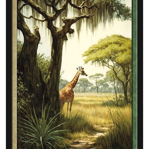Savannah Dual Land  Token Series 2 of Givememana&#39;s Tokens  Magic the Gathering  Limited Edition