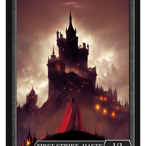 Vampire  1/1  Token Series 2 of Givememana&#39;s Tokens  Magic the Gathering  Limited Edition