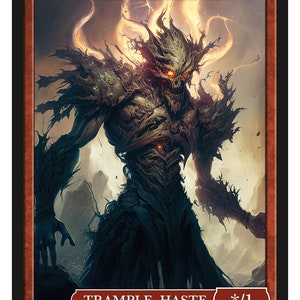 Phyrexian Horror Token Serie 2 de Tokens de Givememana Magic the Gathering Edición Limitada