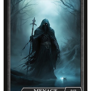 Wraith Token Series 2 van Givememana's Tokens Magic the Gathering Limited Edition
