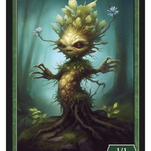 Phyrexian Saproling Token Series 2 of Givememana&#39;s Tokens  Magic the Gathering  Limited Edition
