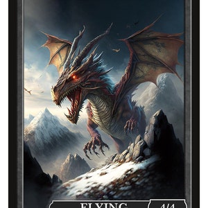 Dragón Eterno Dragón Zombi, Fichas Givememana Serie II Magic the Gathering, Magia, MTG