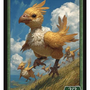 mtg final fantasy bird Birds of Paradise (Paradise Chocobo) | FINAL FANTASY Commander