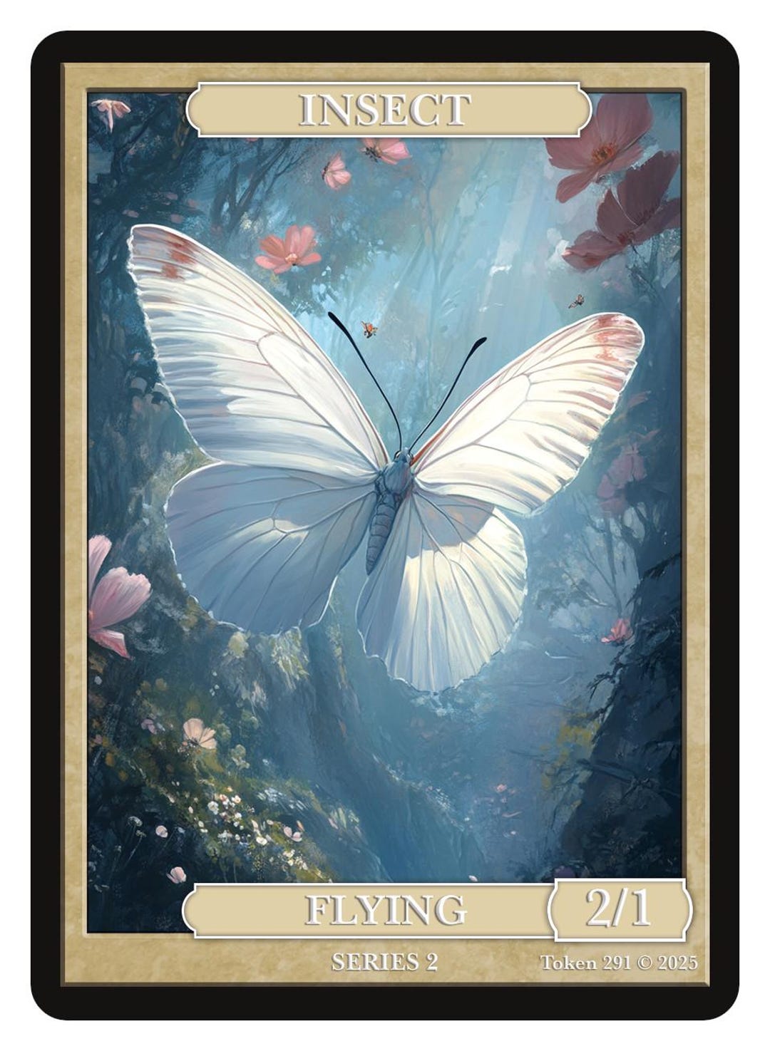 Insect Token Series 2 of Givememana's Tokens Magic the Gathering ...