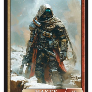 Segnalino Soldato FALLOUT Serie di Segnalini Givememana Magic the Gathering Edizione Limitata