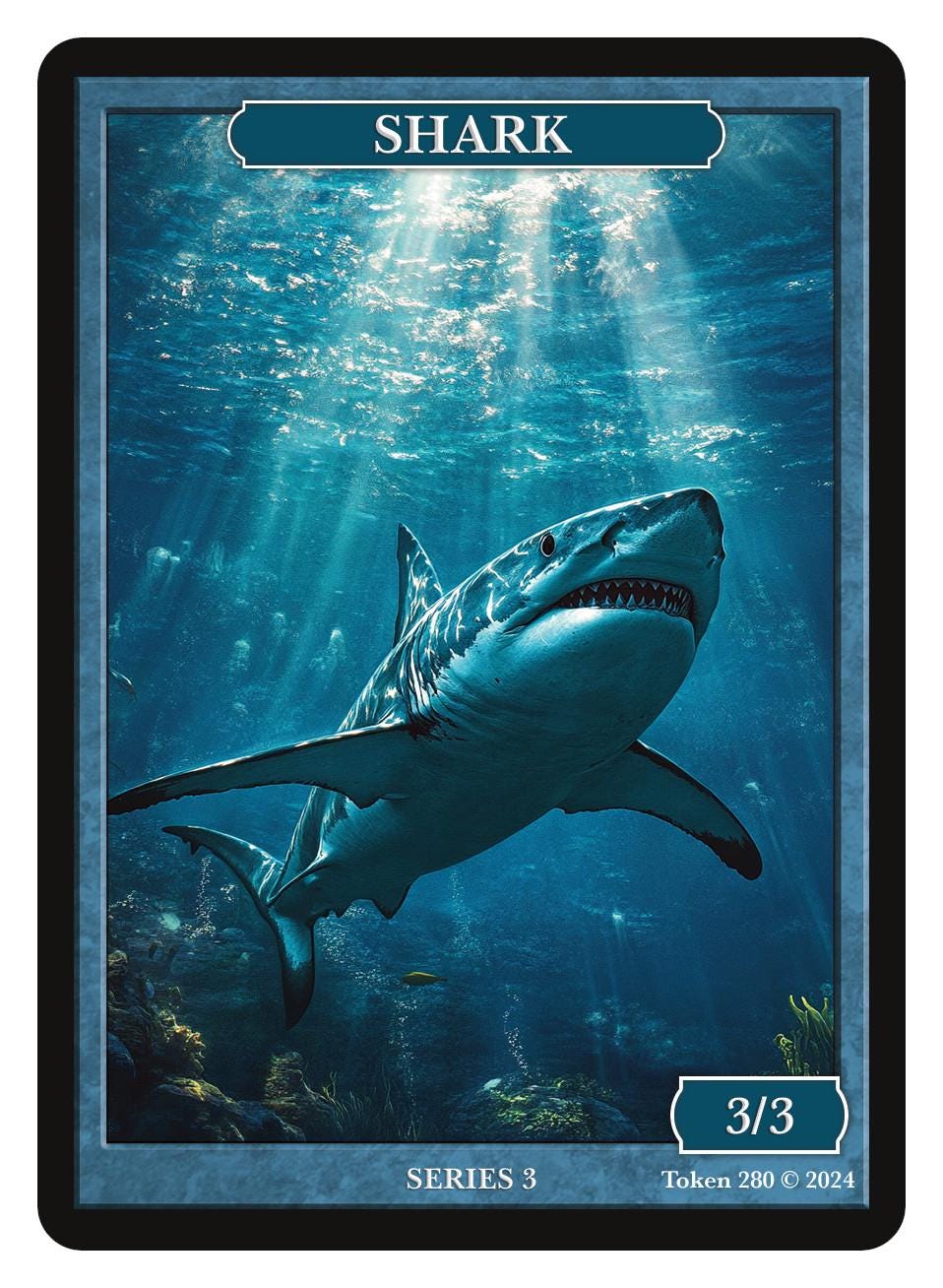 Shark Magic the Gathering - Etsy