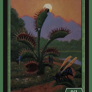 Plant Token Art por Eric David Anderson Magic the Gathering Givememana's Tokens Edición Limitada