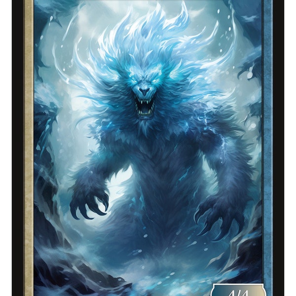 Elemental  Token Series 2 of Givememana's Tokens  Magic the Gathering