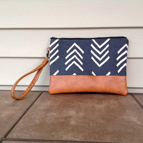 Tribal Print Crossbody Clutch Bag for women main image 1