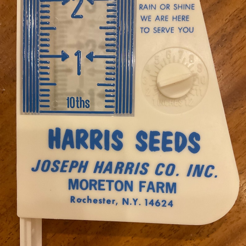 Harris Seeds Rain Gauge
