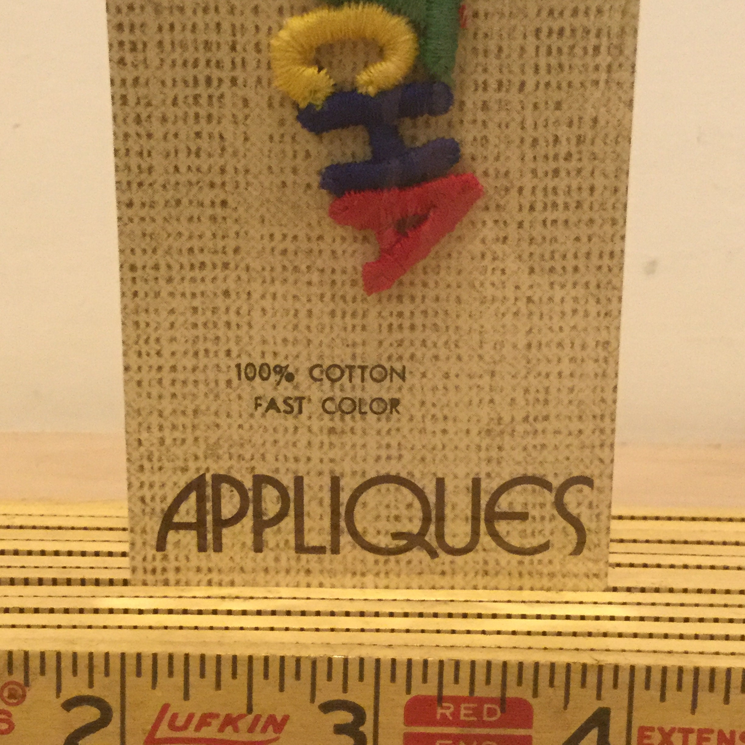 Vintage “gotcha” Patches by Wrights Colorful Sew on Appliqués Vintage ...