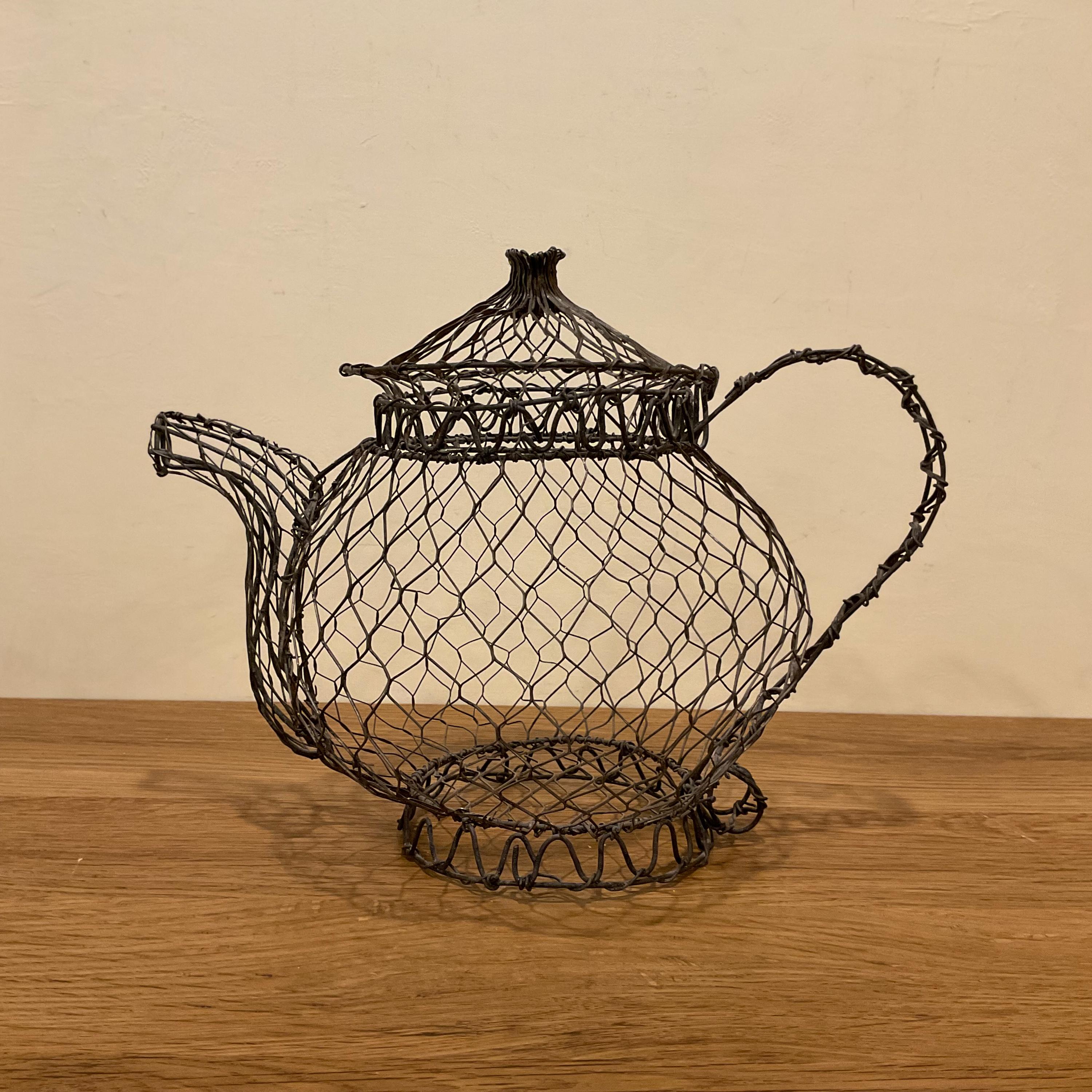Old French Teapot - Etsy