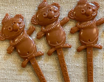 Vintage Trader Vic's Menehune Cocktail Sticks: 1960s Tiki Barware