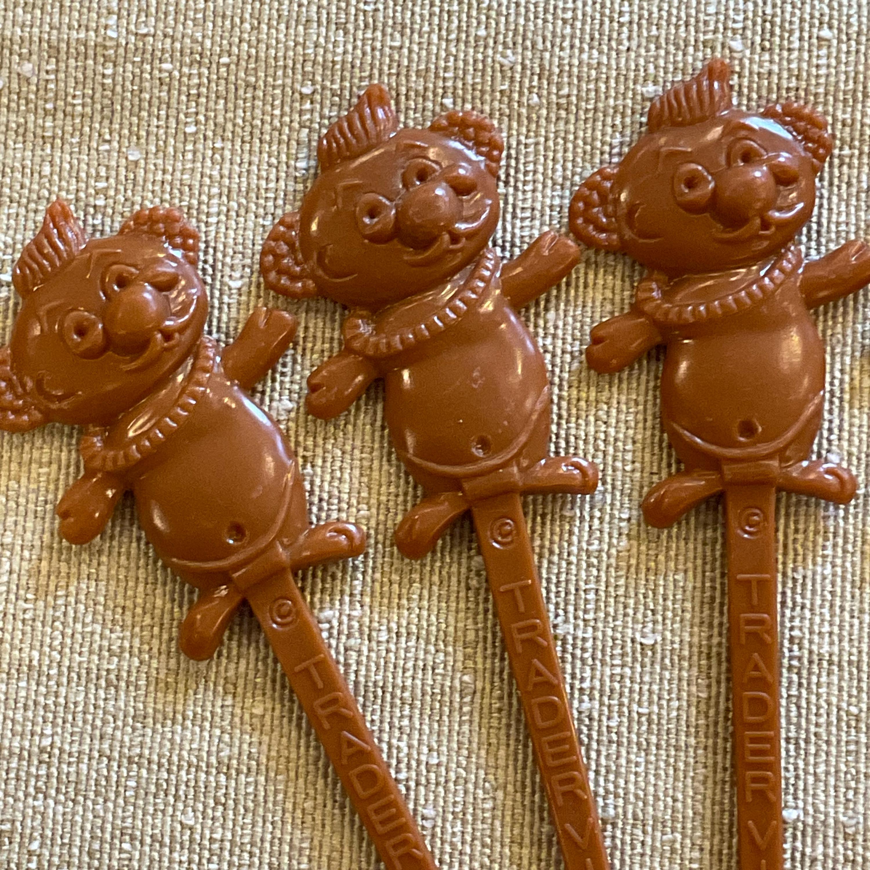 Trader Vic,s☆ハワイアンヴィンテージ☆TIKI☆フラガール☆メネフネ Vintage Trader Vic's Menehune Cocktail Sticks: 1960s Tiki Barware