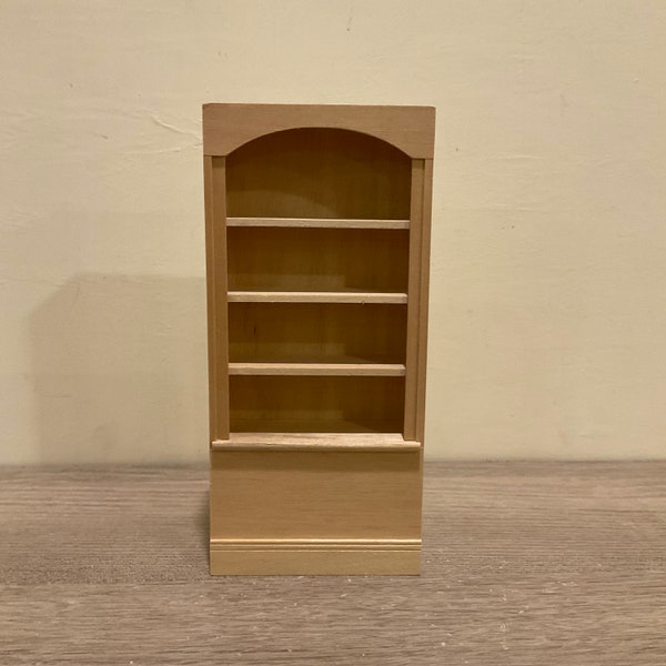 Unfinished Wood Bookcase Etsy