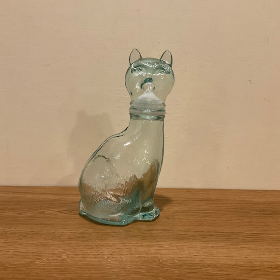 Vetreria Etrusca glass cat bottle ネコ ボトル 【公式通販】