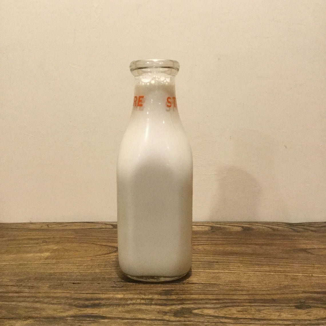 Vintage Esteys Farm Dairy Milk Bottle Farmhouse Kitchen Decor Etsy