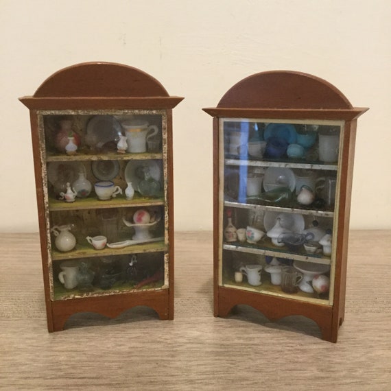 1/12 Puppenhaus Miniatur Möbel Vitrine Kleiderschrank Zimmer Dekor DIY 
