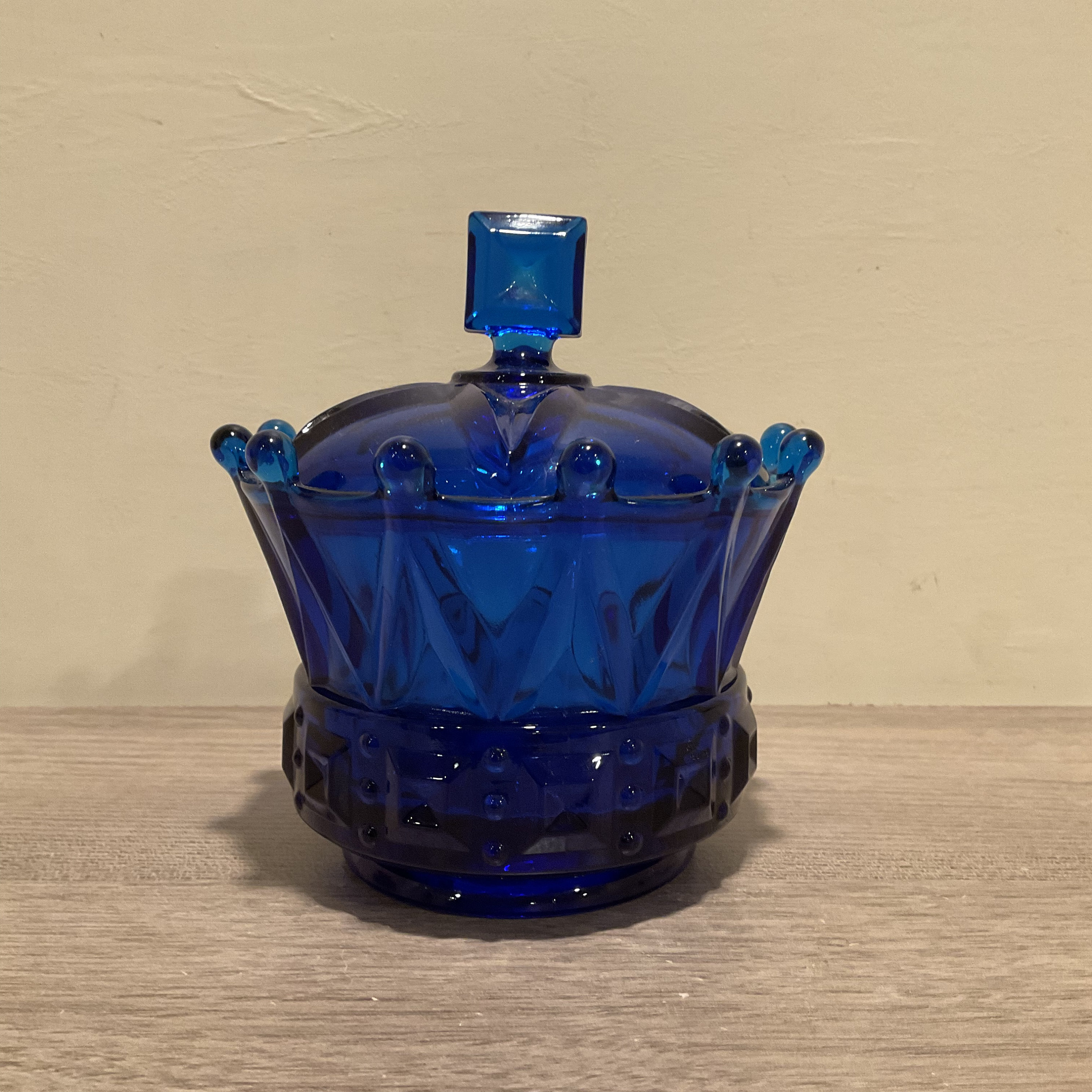 Cobalt blue candy clearance dish