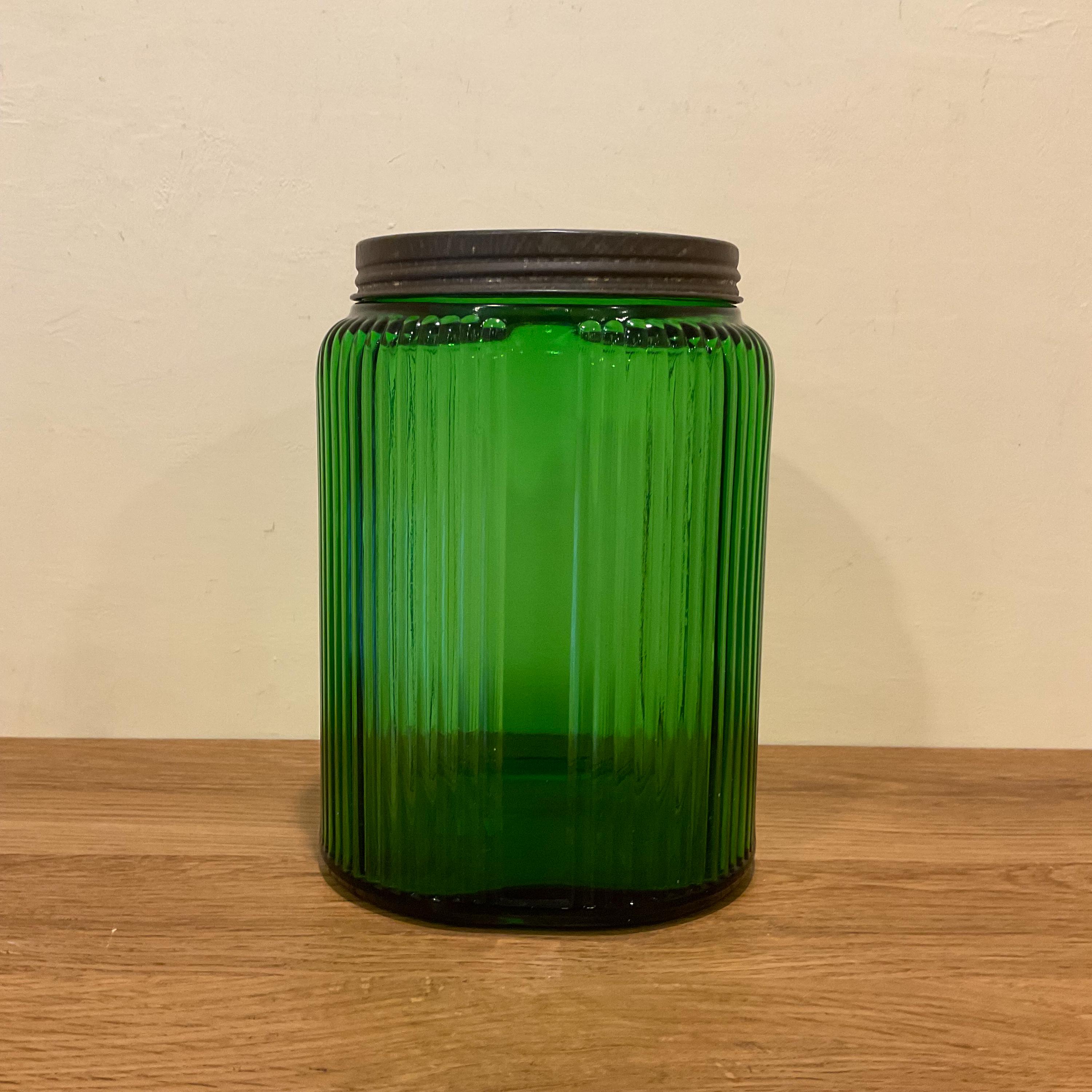 30s オーウェンズ イリノイ インコーポレイテッド ジャー ガラス Vintage Owens Illinois Glass - Etsy