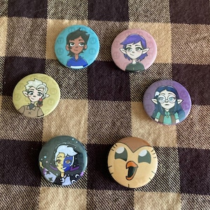 The Owl House Buttons