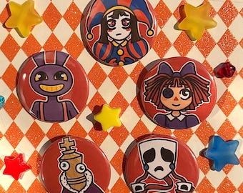 The Amazing Digital Circus Buttons