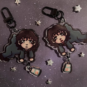 Anya Mouthwashing Acrylic Keychain