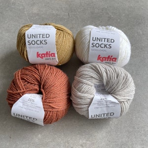 Katia United Socks - 4ply Yarn