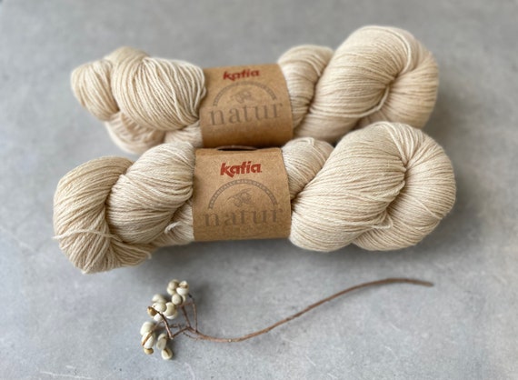 Katia - Natur - Virgin Wool Yarn - Clearance