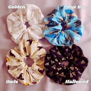 Nostalgic Scrunchie Set Retro Aesthetic Hair Accessory Cotton Tie Handmade Design Video Game Inspired Collection Nineties Style Cartoon Fashion Statement Millennial Gift Idea Vintage Vibe Accessories Colorful Pattern Daily Wear Comfortable