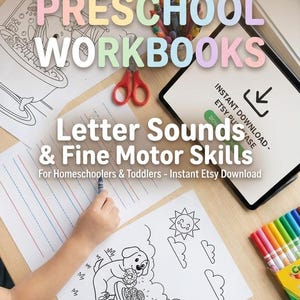 Toddler Abcs Learning Alphabet Coloring Book Abc Printable Preschool Letter Worksheet Kindergarten Handwriting Practice Page Homeschool image 16
