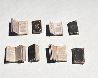 Dollhouse Miniature Books (Openable)