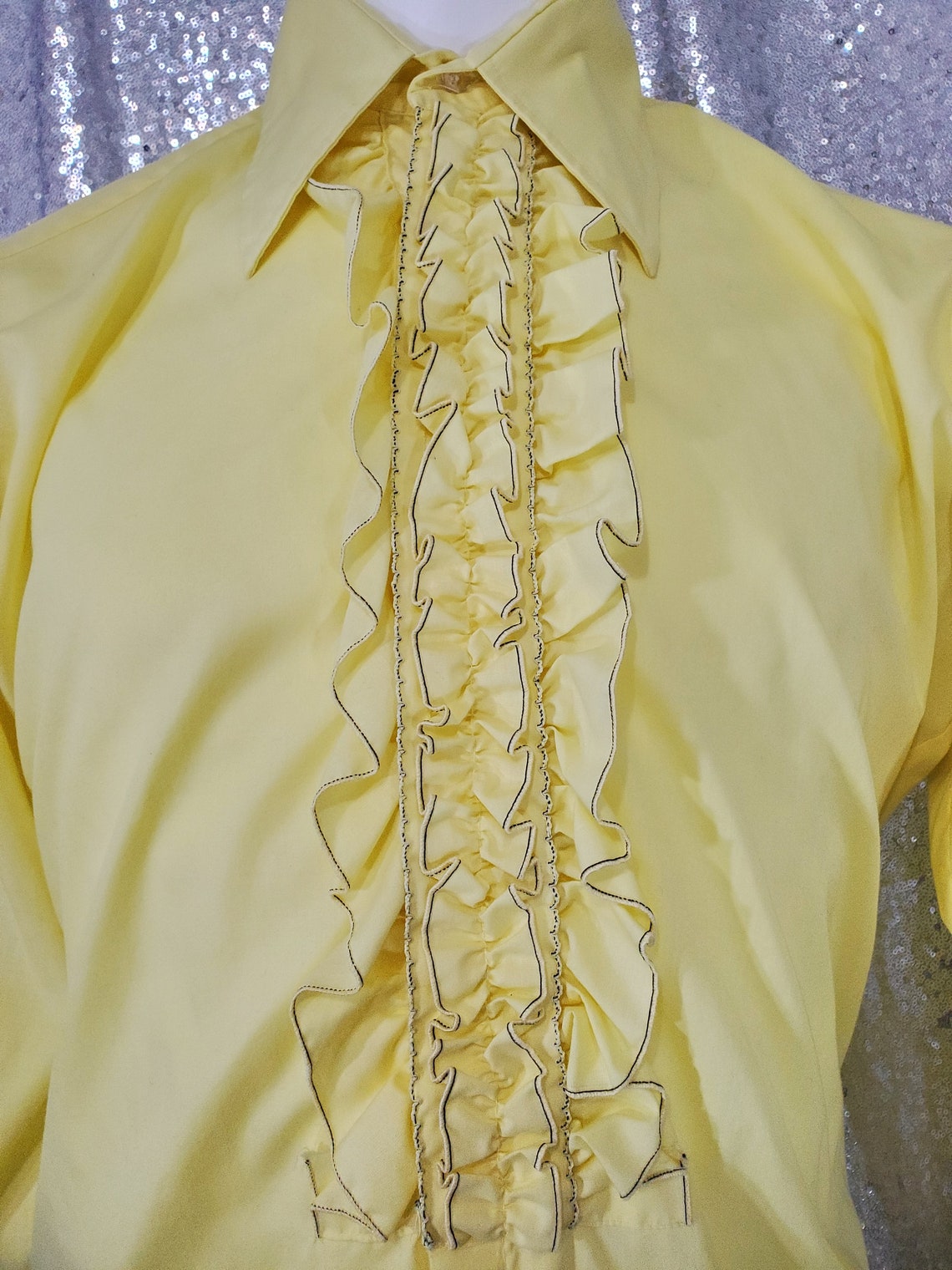 canary yellow show shirt