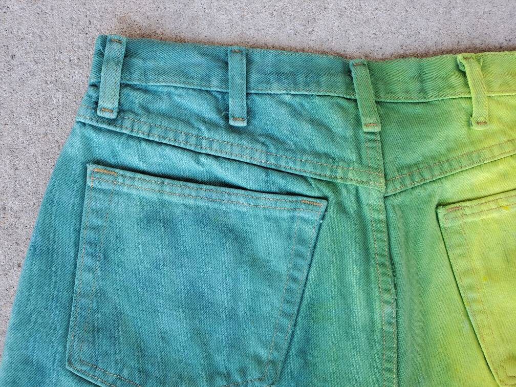 33 Waist Medium 90s Vintage Rustler 100 Cotton Denim Etsy