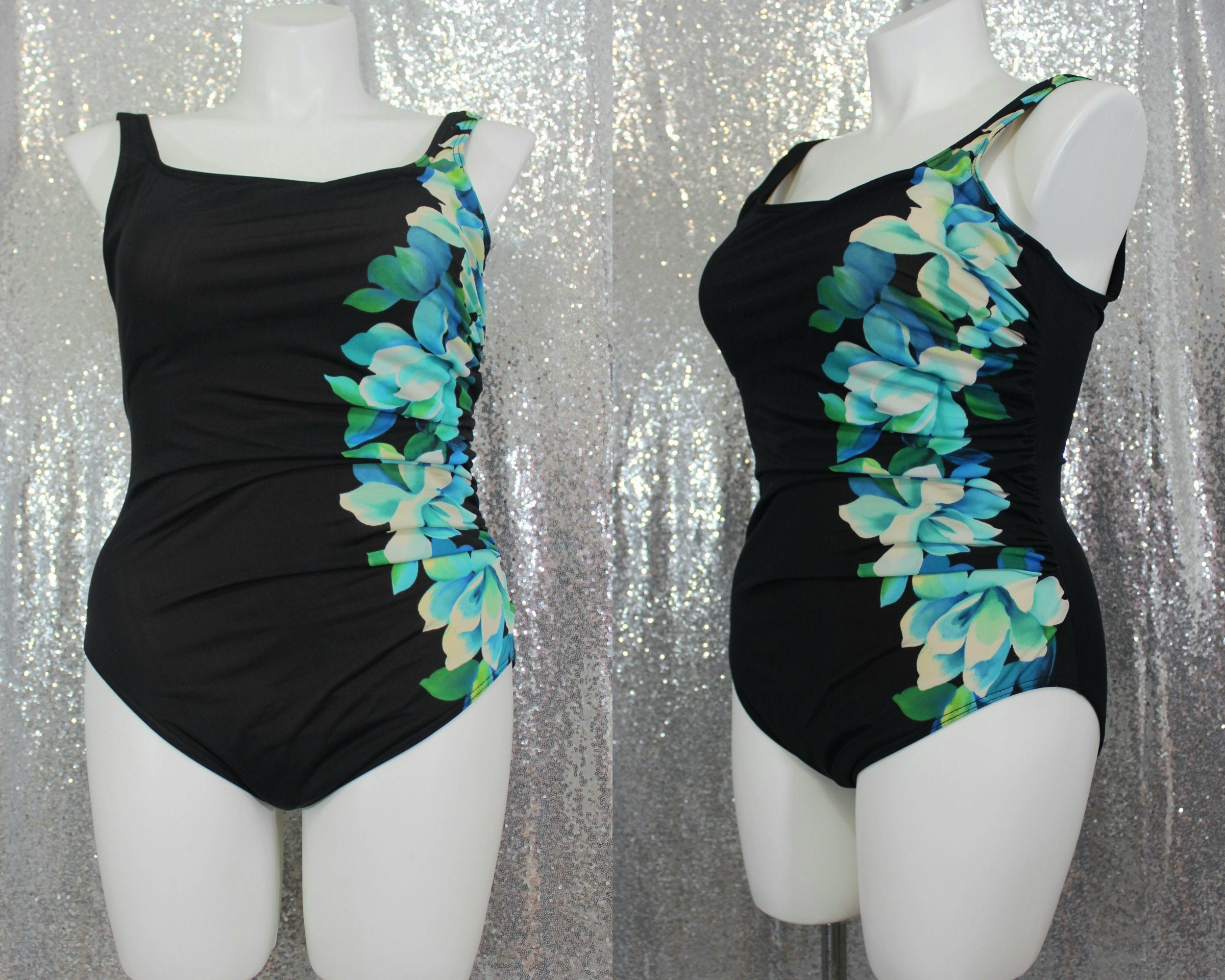 Plus size Miraclesuit swimsuit onepiece with underwire bra Etsy