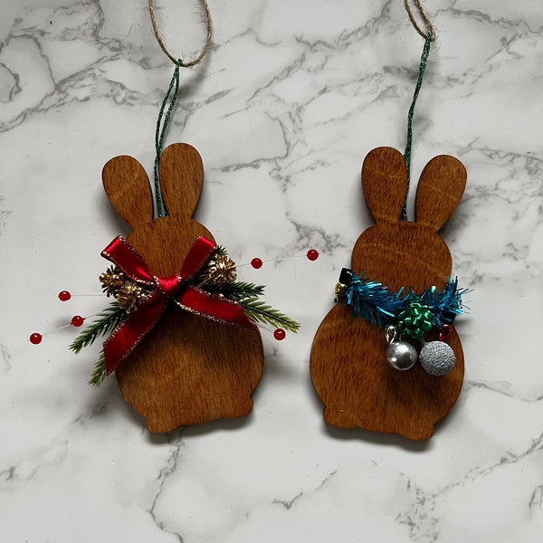 Handmade Bunny Ornament