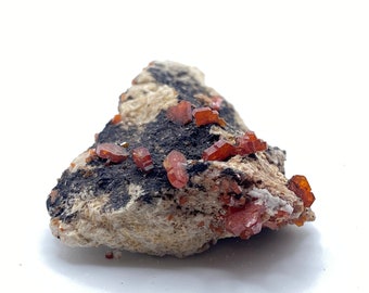 Vanadinite Crystals - Rare Find - Red Cloud Mine.