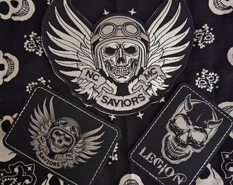 Parche de rockero de Saviors MC