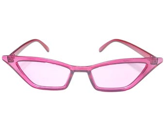 Rosa Cat-Eye-Sonnenbrille: Junggesellinnenabschied
