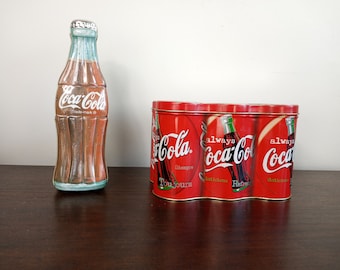 Latas de Coca-Cola, recuerdos de Coca-Cola.