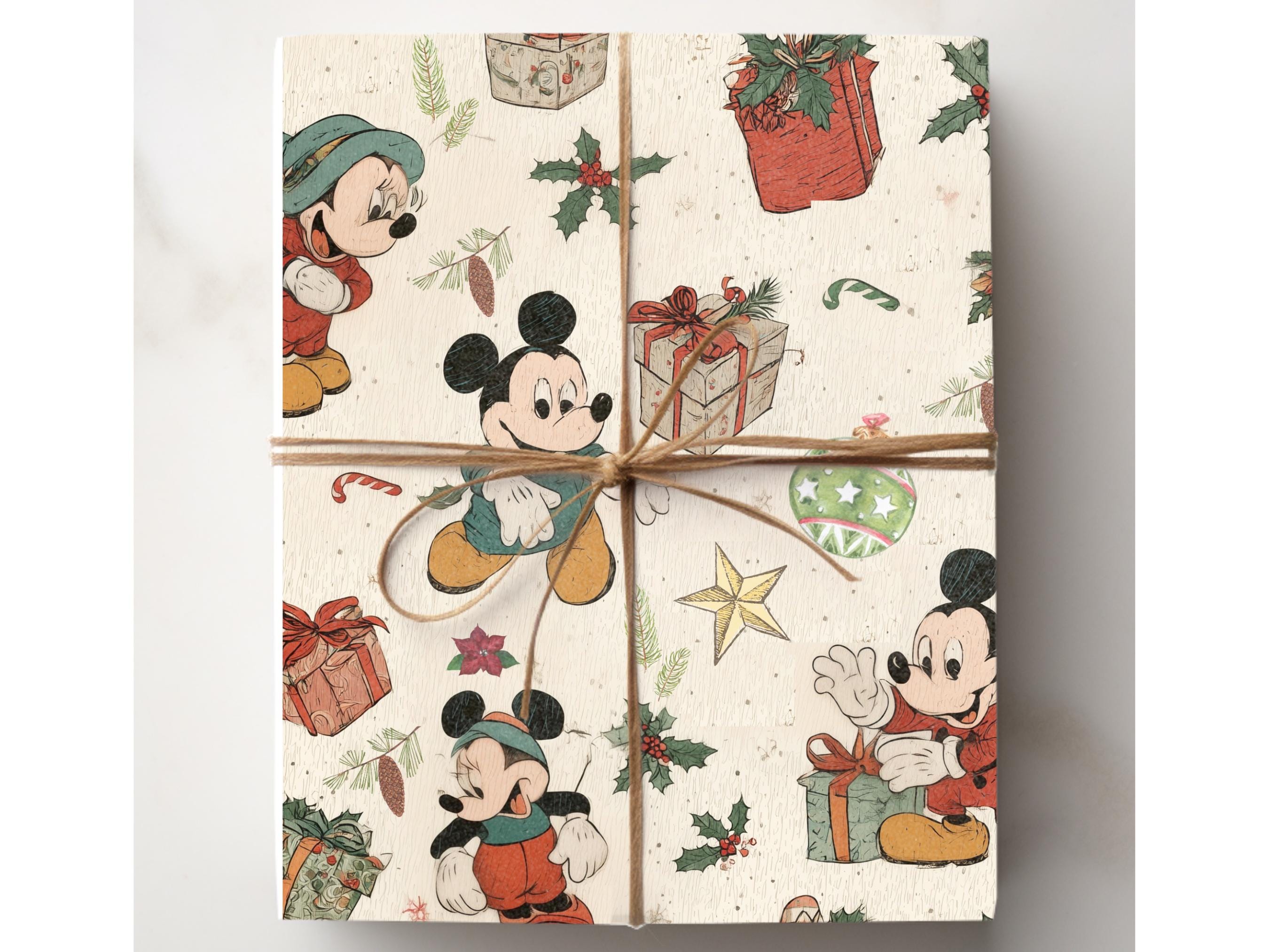 Vintage Mickey Wrapping Paper - Etsy